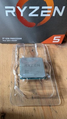 AMD Ryzen 5 3600 cpu (6C/12T, 35MB, Cache 4.2 GHz  Boost) including OEM cooler - Image 1 of 2