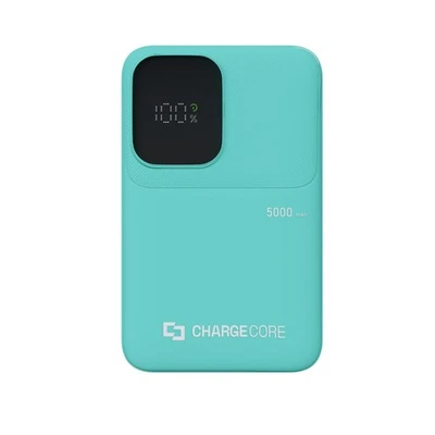 ChargeCore LiFePO4 5000mAh Banco de energía Aquatic Awe Safe Pantalla LED compacta Foto 1 de 4
