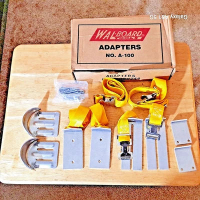 Wal-Board No. Kit de adaptadores para zancos A-100 #244 NUEVO COMO NUEVO ENVÍO GRATUITO Foto 1 de 4
