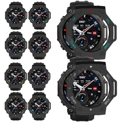 适用于 Amazfit T-Rex 3 Pro 48 毫米防震 PC 防撞保护壳 保护套 — 第 1/4 张图片