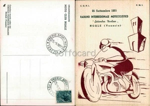MOTOCICLISMO RADUNO MOTOCICLISTICO NOALE VENEZIA 1955-C93-42 - Picture 1 of 1