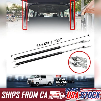 2x Amortiguador Trasero Puntal Gas Muelle 83CM Para Nissan Caravan Urvan E25 Soporte Trasero Foto 1 de 4