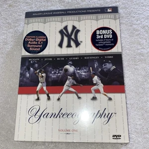 Yankeeography - Vol. 1 (DVD, 2004, 3-Disc Set) Brand NEW Sealed - Picture 1 of 3