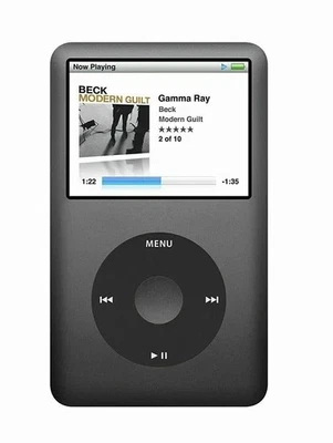 Nuevo Apple iPod Classic 5º 6º 7º 30GB 120GB 160GB 256GB 1TB Batería Nueva MP3 Foto 1 de 4