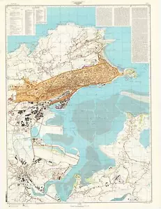 Russian Soviet Military Topographic Map - SANTANDER (Spain) 1:10 000, ed.1 990 - Picture 1 of 4