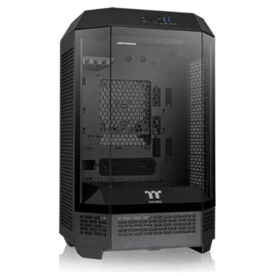 Thermaltake The Tower 300 (BLACK) MICRO Tower Case,  CA-1Y4-00S1WN-00 - Image 1 of 4