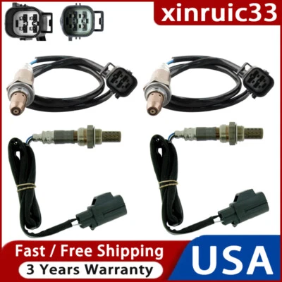 Sensor de oxígeno 4 piezas para Jaguar XJ 5,0 L V8 2010 2011 2012 2013 aguas arriba+abajo Foto 1 de 4