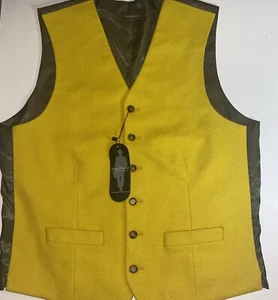 Samuel Windsor Formal Wear Vest (Mustard) - Picture 1 of 4