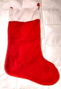 42 Zoll extra großer Weihnachtsmannstrumpf hängende Weihnachtsgeschenke Mantel Wanddekor - Bild 1 von 5