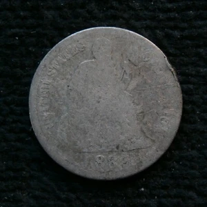 1889 Seated Liberty Dime - Picture 1 of 2