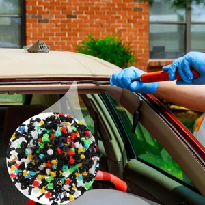 1000 Pcs Interior Panel Body Automotive Plastic Fastener Kit - Photo 1 sur 13