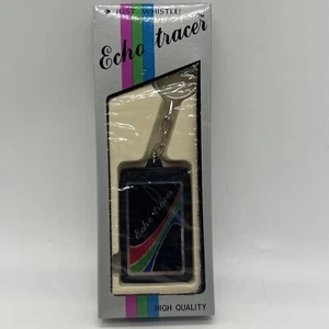 NEW Vintage Echo Chain 80's Whistle Key Finder No. 5902 Keychain Gadget Toy Cool - Picture 1 of 5