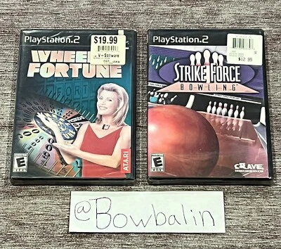Wheel of Fortune & Strike Force (Sony PlayStation 2 ps2 2003) New And Sealed SET - Image 1 of 4