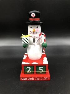 New Snowman Nutcracker Christmas Countdown Advent Calendar Days Until Christmas - Picture 1 of 7
