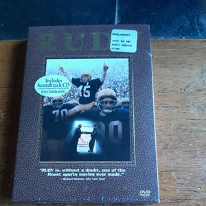 Rudy (DVD,2003, Deluxe Edition Plus CD Premium) SEALED NEW SLIPCASE HYPE STICKER - Picture 1 of 9