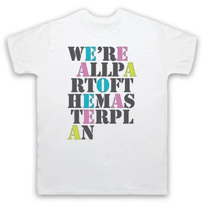 THE MASTERPLAN BRITPOP UNOFFICIAL ROCK BAND ALL PART MENS & WOMENS T-SHIRT - Picture 1 of 23