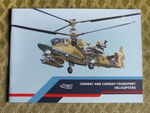 ROSOBORONEXPORT Russian Army Combat & Transport Helicopter Catalog Brochure 2022 - Picture 1 of 12