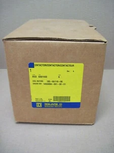 Square D 8502SD01V02S 2Pole Contactor 110/120V 10HP 7.5kW Size 2 - Picture 1 of 9