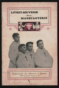 1931 Québec Livret-Souvenir de la Manécanterie (403184) - Photo 1 sur 3