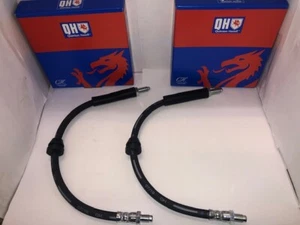 Front Brake Hose Fits Ford Escort MK3 MK4 1.3,1.4,1.6,XR3i RS Turbo 83-90...PAIR - Picture 1 of 3