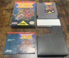Nes Nintendo WURM Journey to the Center of the Earth Complete w/ Protective Case
