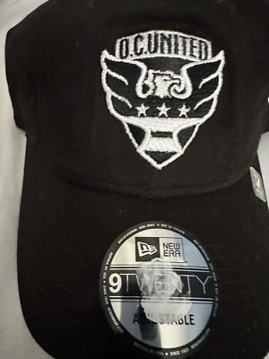 Sombrero ajustable New Era negro D.C. United Pride 9TWENTY para hombre Foto 1 de 4