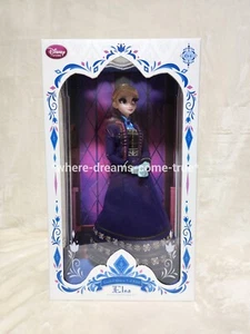 Disney Store lila Kleid ELSA Regal Puppe limitierte Auflage gefroren 17" Puppe neu - Bild 1 von 8