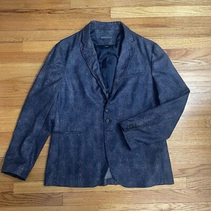 JOHN VARVATOS Men's Multi-Button Jacket Blazer 56 (US44) Glen ITALY MSRP $1198 - Picture 1 of 13