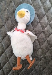 TY BEANIE BABIES PETER RABBIT JEMINA PUDDLE DUCK Soft Plush Toy With Tag (MOVIE) - Picture 1 of 5