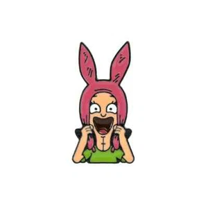 BOBS BURGERS Metal Enamel Pin Badge Adult Teen TV CARTOON - Picture 1 of 6