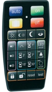 Hager IR REMOTE CONTROL HAGEE806 120x70x10mm For Motion Detectors, Black - Picture 1 of 1