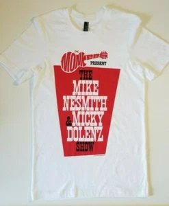 The Monkees Present The Mike Nesmith & Mickey Dolenz Show Men's White T-Shirt - Picture 1 of 4