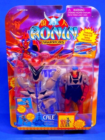 RONIN WARRIORS CALE MOC 1999 PLAYMATES FIGURE Cover