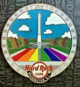 2019 HARD ROCK CAFE WASHINGTON DC MONUMENT CAPITOL GAY PRIDE RAINBOW POOL LE PIN - Bild 1 von 1