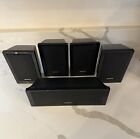 Sony Surround Sound System Set of 5 Speakers SS-TS102 (x4) & SS-CT101 Center