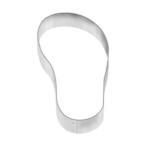 Cortador de galletas Flipflop 3,75"" chanclas de metal playa verano fiesta de cumpleaños - Imagen 1 de 8