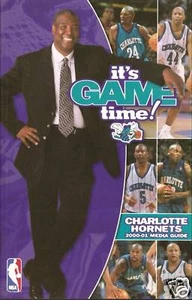 2000-01 Charlotte Hornets NBA BASKETBALL GUÍA DE MEDIOS - Imagen 1 de 1