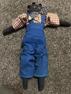 Vintage Raggedy Ann African American Doll 14" - Picture 1 of 2