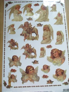 1 A4-Bogen Weihnachtliche Rubbelbilder, vollständig, unbenutzt - Bild 1 von 2