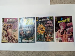 Dagar The Invincible, Grimm's Ghost Stories, The Twilight Zone Comic Lot Of 4 - Picture 1 of 3