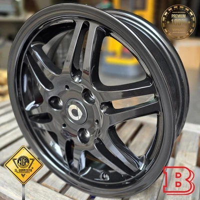 ✅Kit 4 Cerchi In Lega 15 City Brabus Compatibili con Smart 1 2 3 Fortwo 450 451 - Immagine 1 di 4