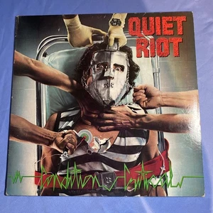 Quiet Riot Condition Critical LP 1984 EX/VG Record Lp Vinyl OG - Picture 1 of 8