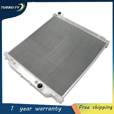 3 Row Aluminum Radiator Fit For Ford F250 F350 F450 2003-2007 6.0L Powerstroke Foto 1 de 4