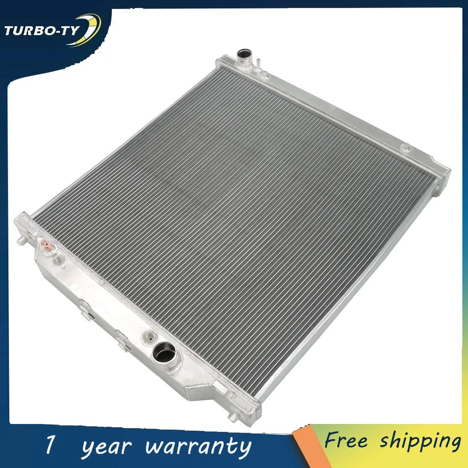 3 Row Aluminum Radiator Fit For Ford F250 F350 F450 2003-2007 6.0L Powerstroke Foto 1 de 4
