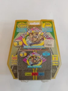 Vtg NOS Are We There Yet? Travel Card Game NEW 3 Languages French,Spanish & Eng - Picture 1 of 4
