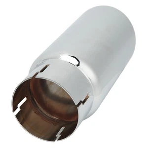 (argent) Original Vent Parts Tund Exhst Tip Blk Pt932-34180-02 Silver - Afbeelding 1 van 12
