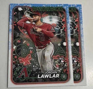 Jordan Lawler Lot 2 Rookie Cards Holiday Variation - Bild 1 von 1