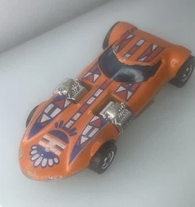 Hot Wheels Flying Colors Twinmill 1977 Orange/Blue/White/Red Blackwall Hong Kong - Picture 1 of 10