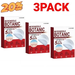 3X Microneedles Botanical Skin Tag Removal Patches,removeSkin TagMoleflatWart - Picture 1 of 12