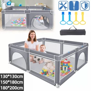 Baby Laufgitter Laufstall Absperrgitter Gartenspielzeug Kinder Krabbelgitter DHL - Bild 1 von 26